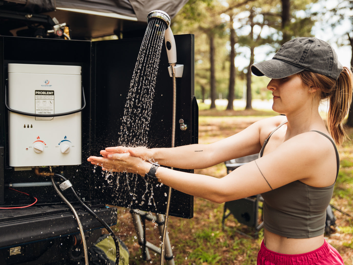 The Overland Shower and Water System - Peak